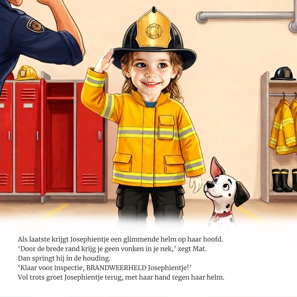 Bij de brandweer