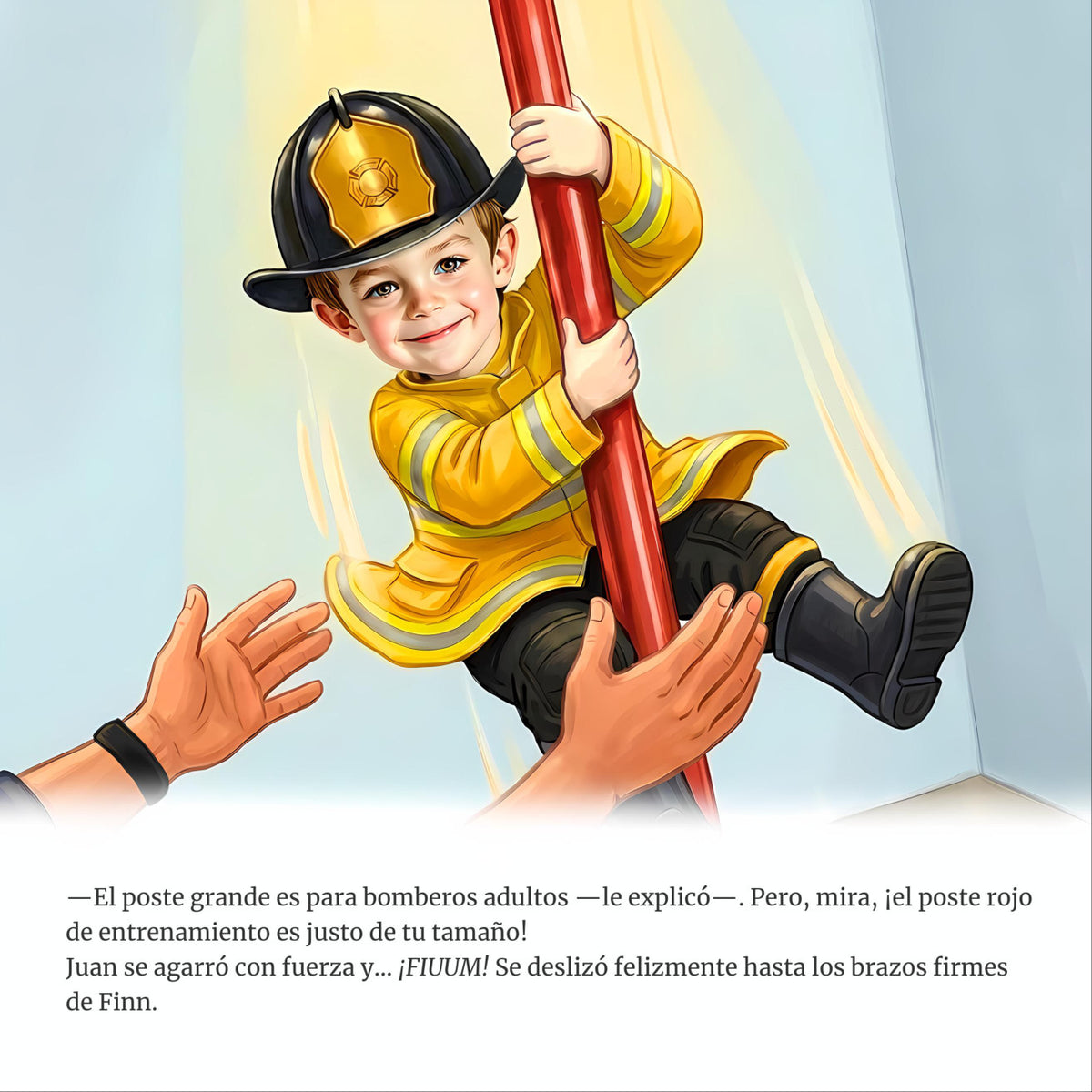 Mi gran día con los bomberos