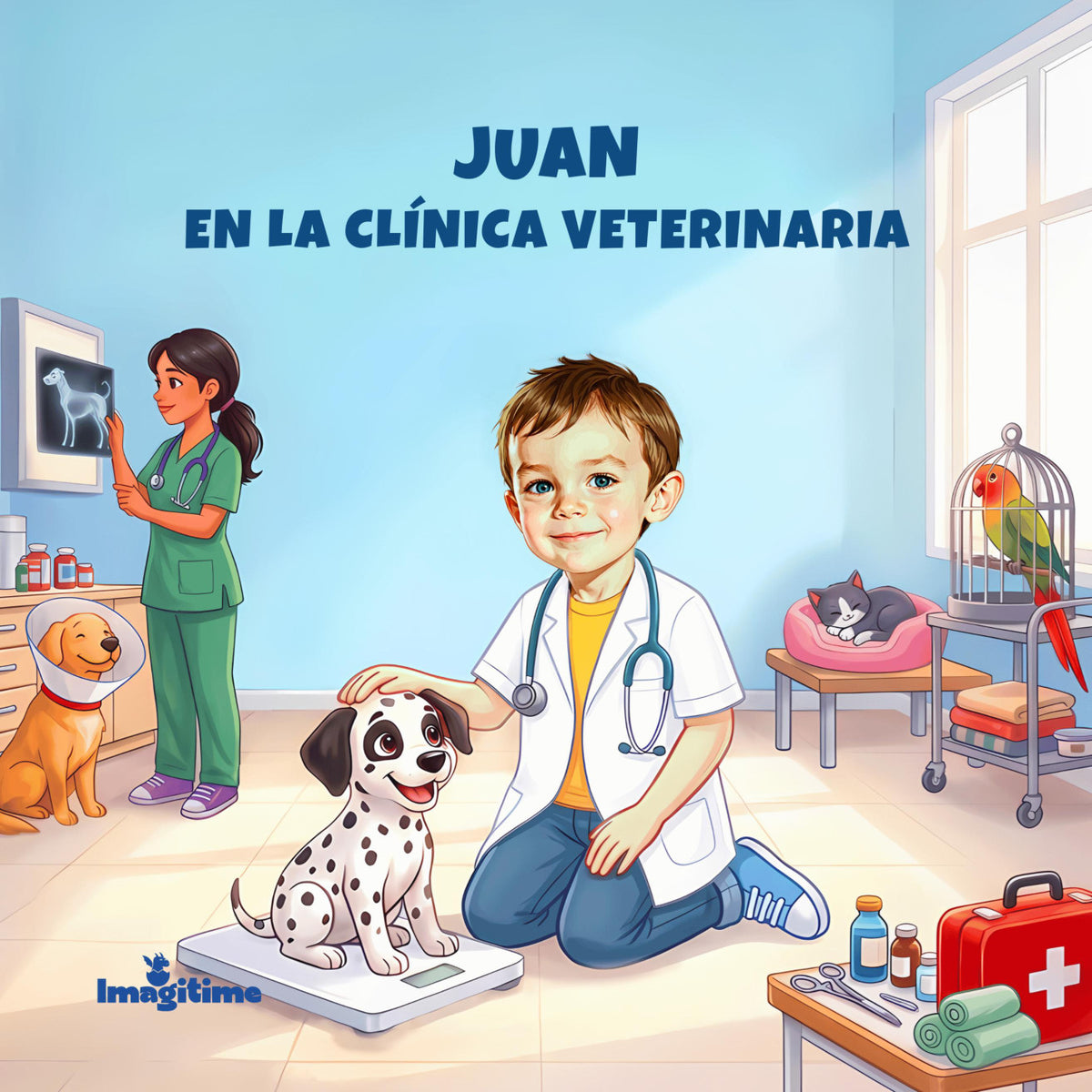 Mi gran día con la veterinaria