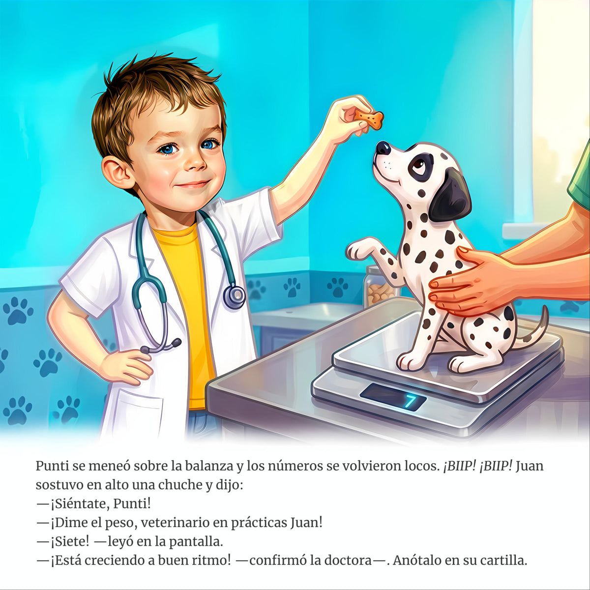 Mi gran día con la veterinaria