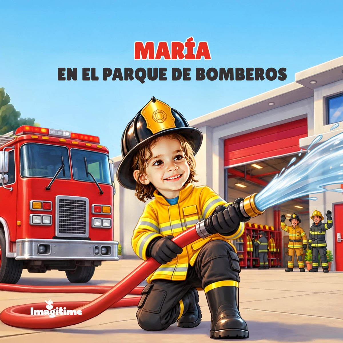 Mi gran día con los bomberos