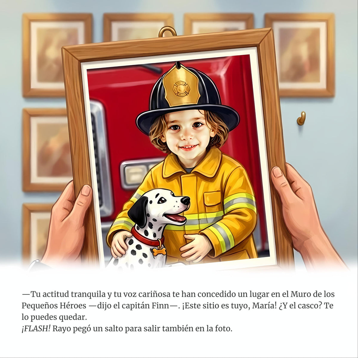 Mi gran día con los bomberos