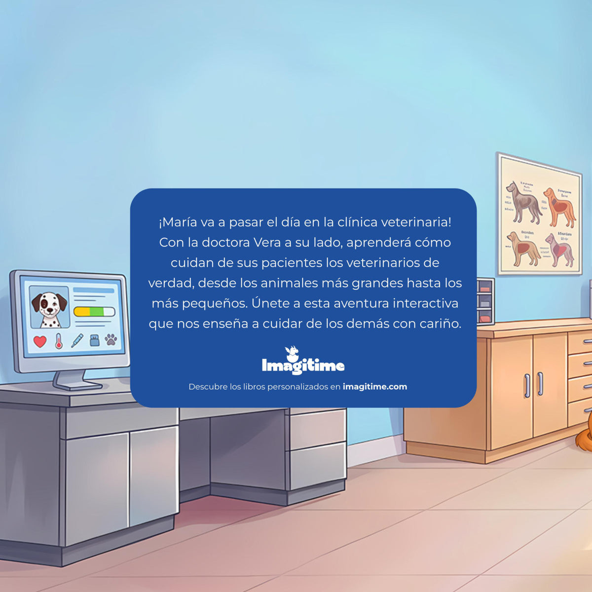 Mi gran día con la veterinaria