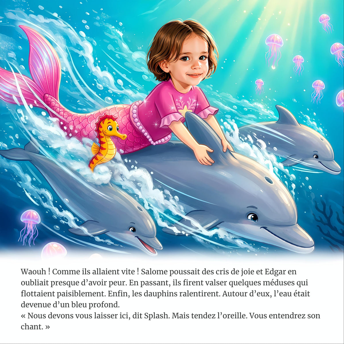 La sirène et le trésor des mers