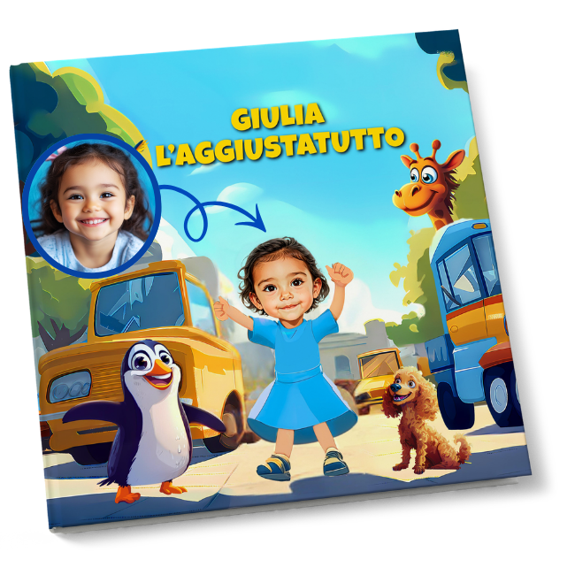 Copertina del libro personalizzato