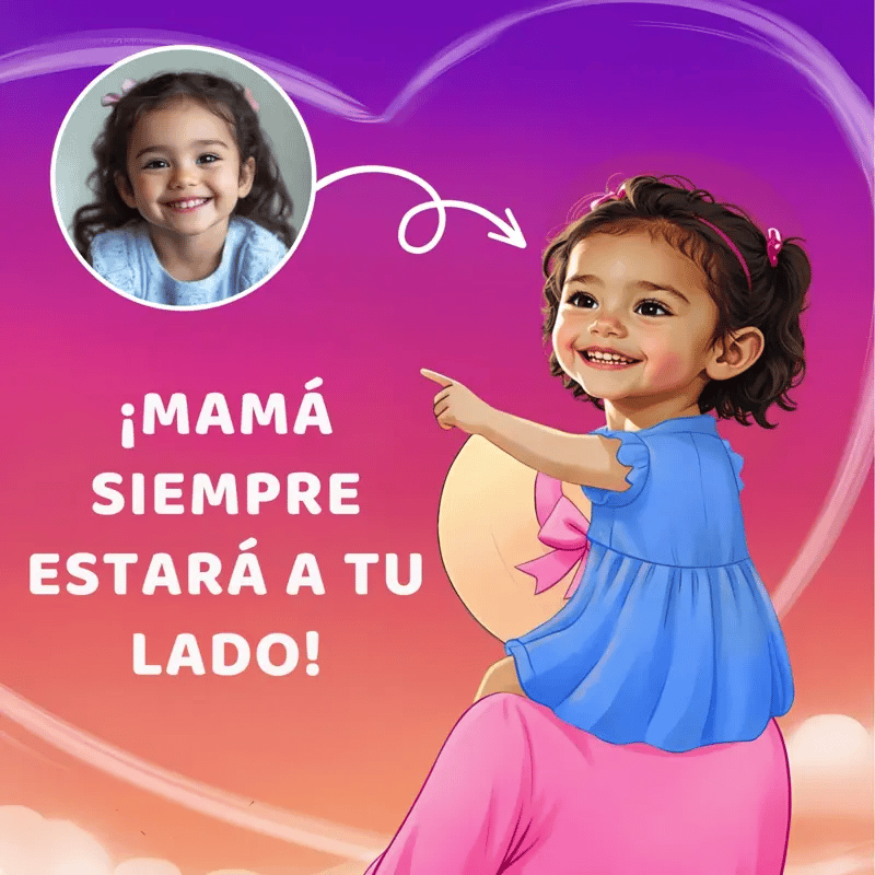 ¡Mamá siempre estará a tu lado!