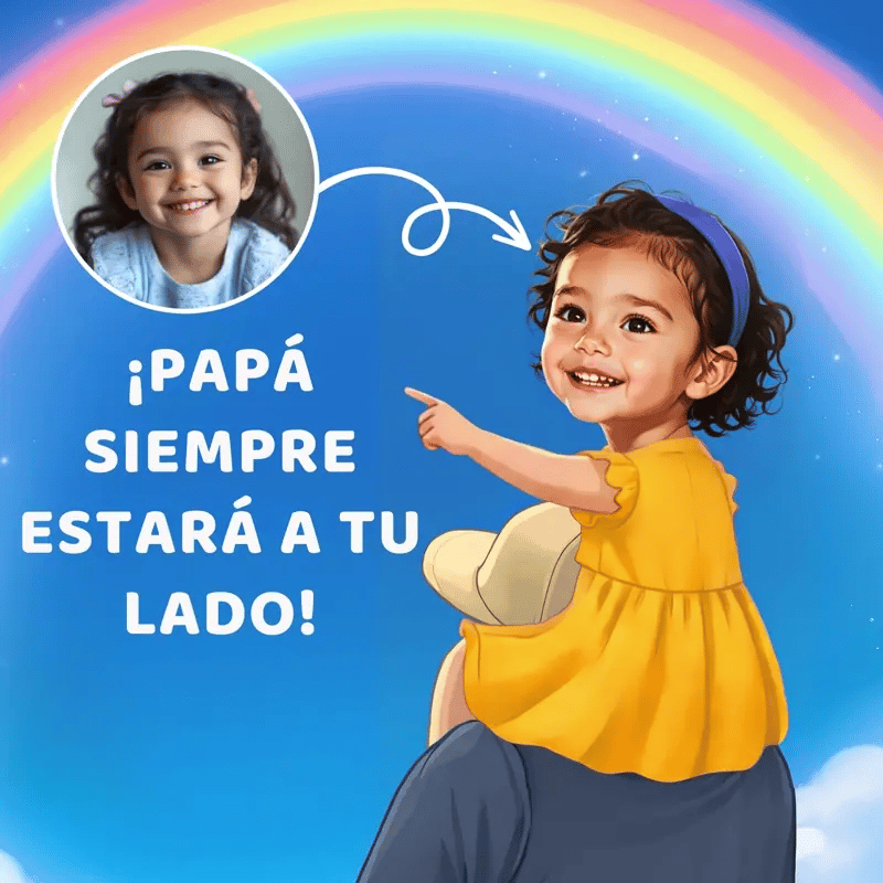 ¡Papá siempre estará a tu lado!
