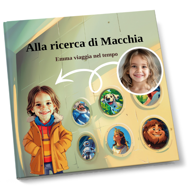 Copertina del libro personalizzato